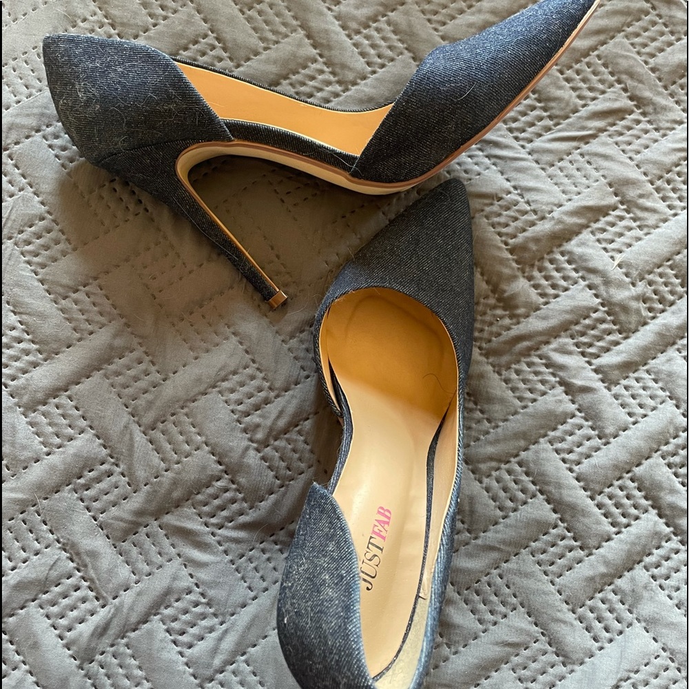 Denim Pumps